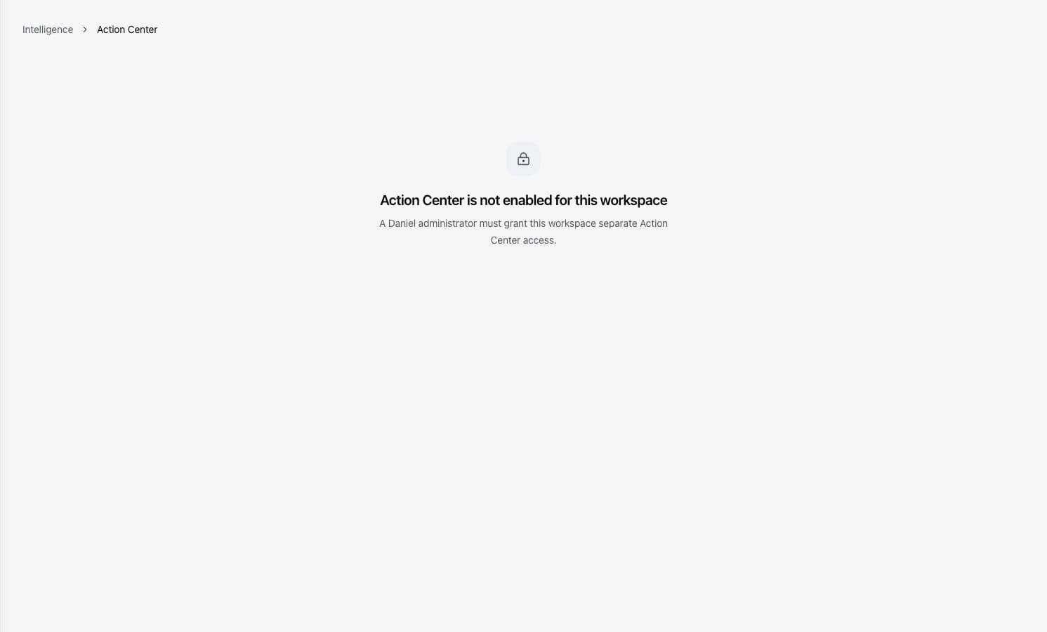 Keyword Library 位于需要单独 Workspace Feature 的 Action Center